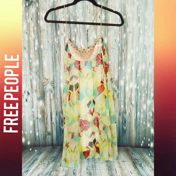 Free People Dresses & Skirts - Free people spaghetti strap razor back sundress